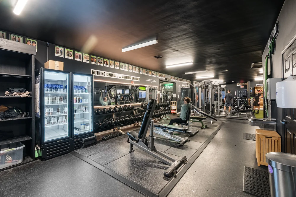 BullfrogFit clean gym facility in Portsmouth RI