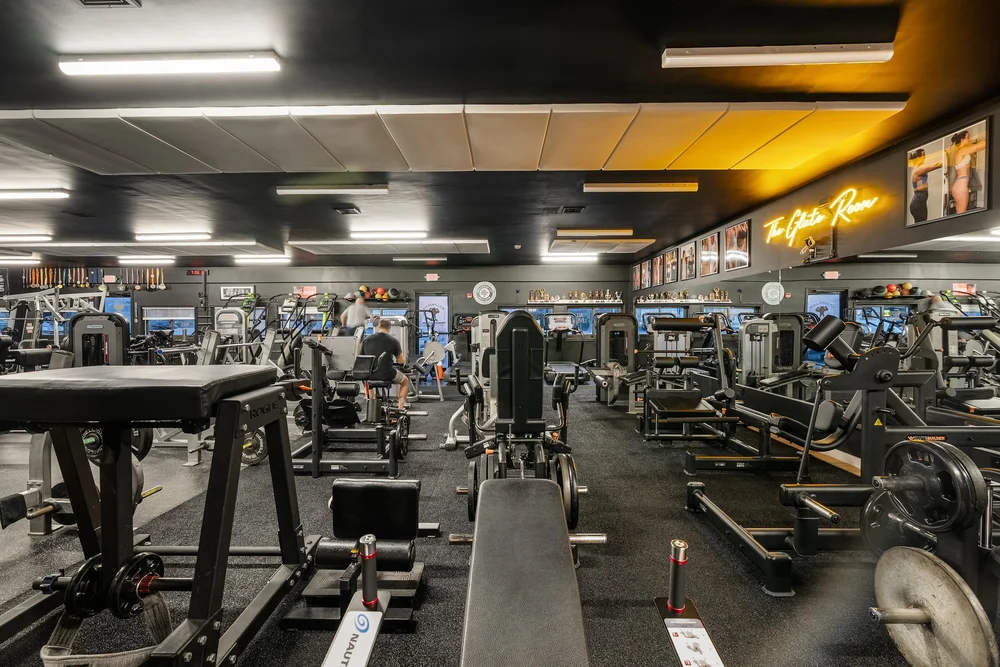 BullfrogFit member training space and gym equipment