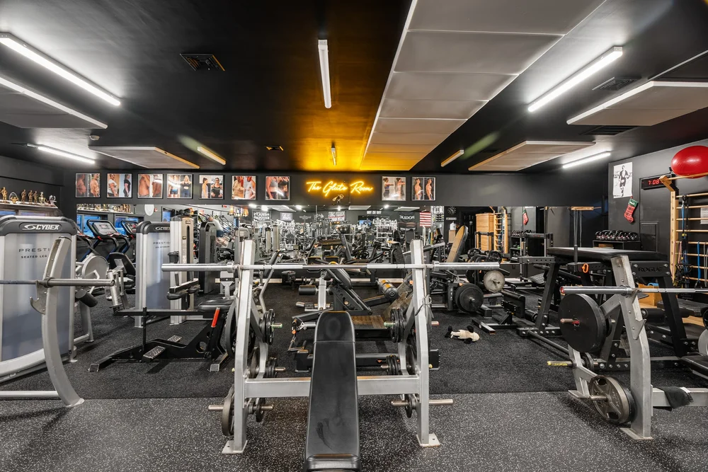 BullfrogFit modern strength equipment for gym members
