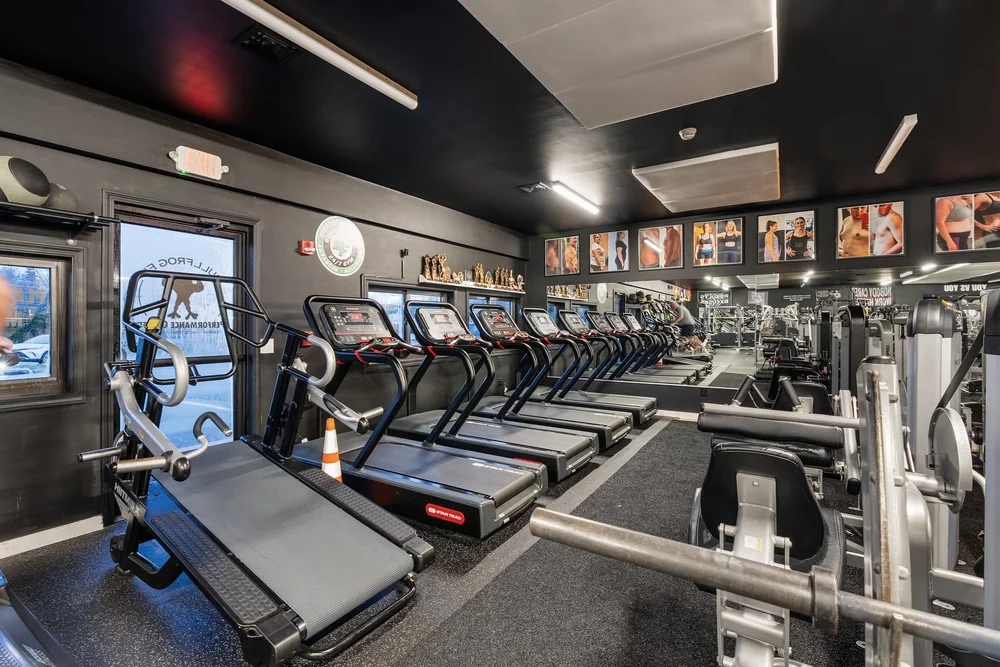 Premium fitness facility at BullfrogFit Portsmouth Rhode Island