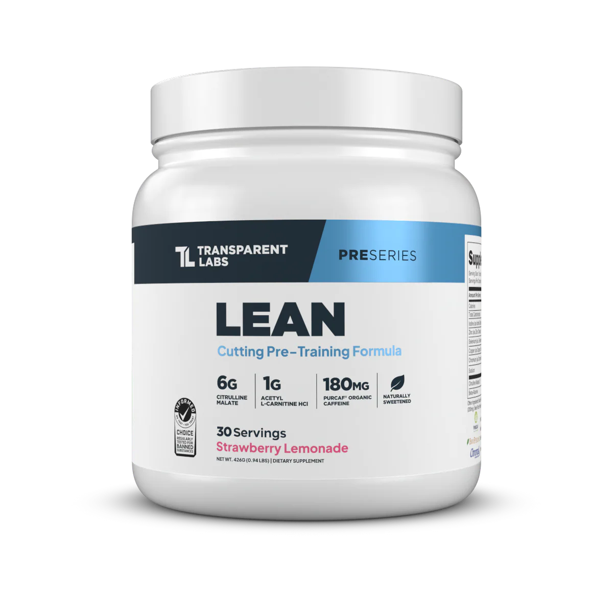 Transparent Labs Lean Pre-Workout
