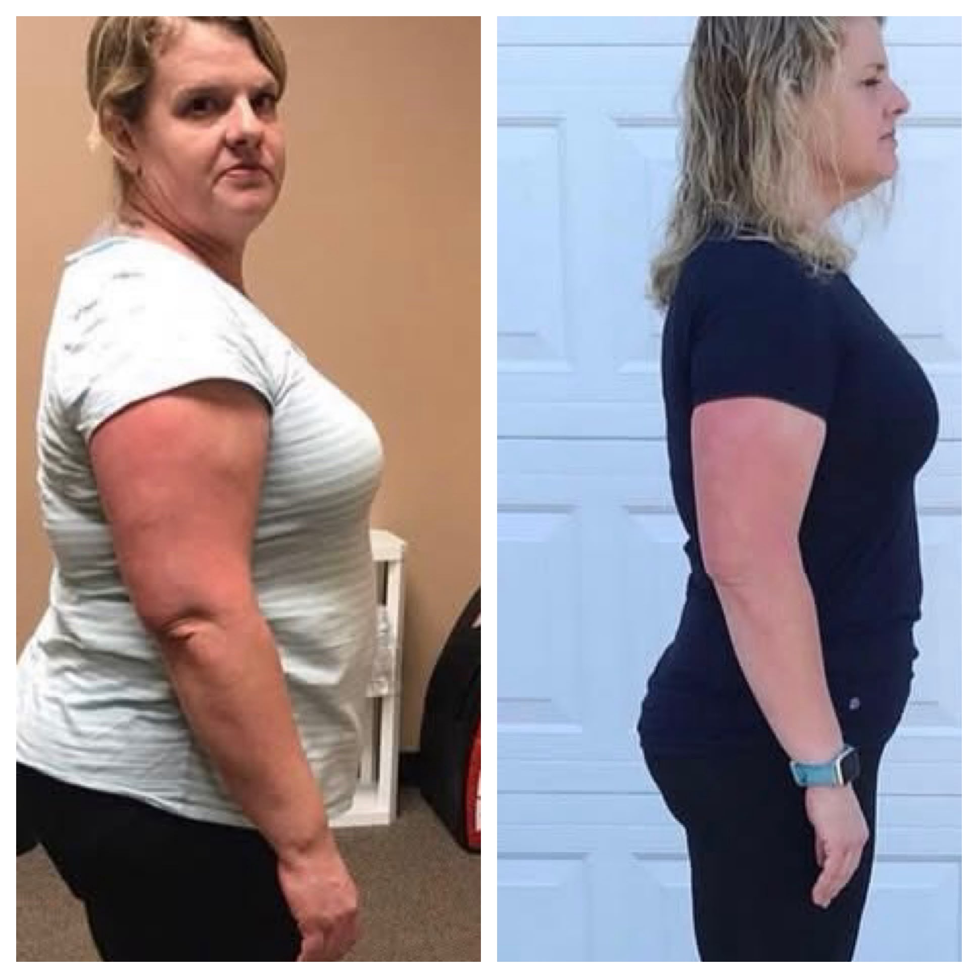 BullfrogFit before and after, personal trainer results Portsmouth Rhode Island