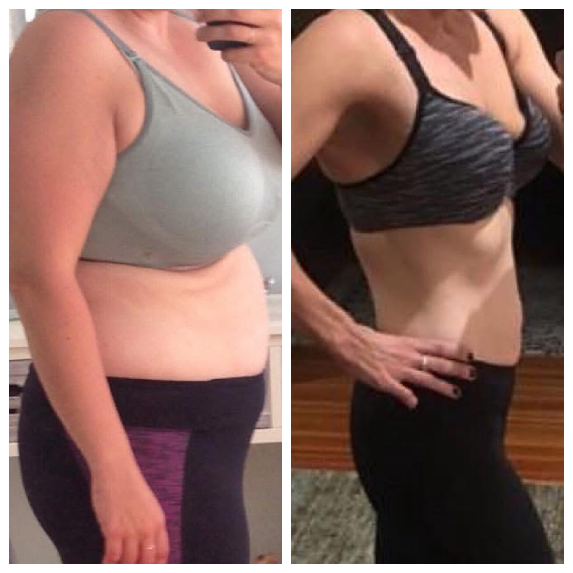 BullfrogFit body recomposition result, Rhode Island gym transformation